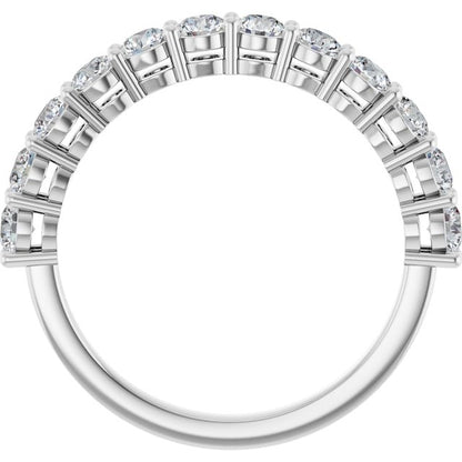 1 CTW Natural Diamond Anniversary Band, 2.8 x 23.04 mm