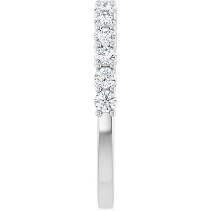 3/4 CTW Natural Diamond Anniversary Band, 2.3 x 22.79 mm