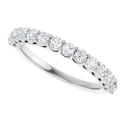 3/4 CTW Natural Diamond Anniversary Band, 2.3 x 22.79 mm