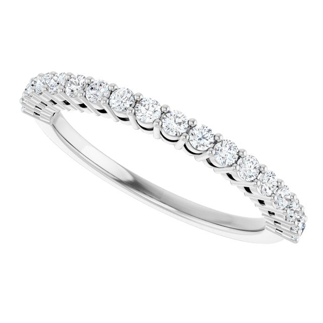 1/3 CTW Natural Diamond Anniversary Band, 1.82 x 22.46 mm