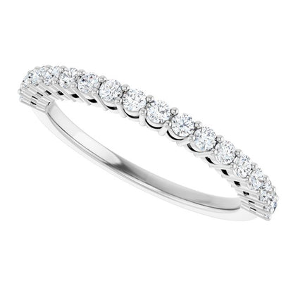 1/3 CTW Natural Diamond Anniversary Band, 1.82 x 22.46 mm