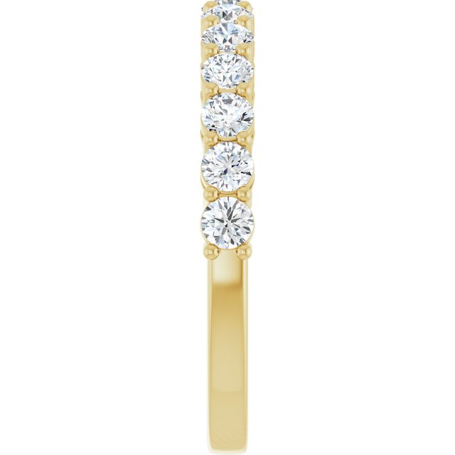 3/4 CTW Natural Diamond Anniversary Band, 2.3 x 22.79 mm