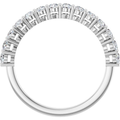 3/4 CTW Natural Diamond Anniversary Band, 2.3 x 22.79 mm