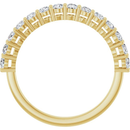 1/2 CTW Natural Diamond Anniversary Band, 2.37 x 22.79 mm