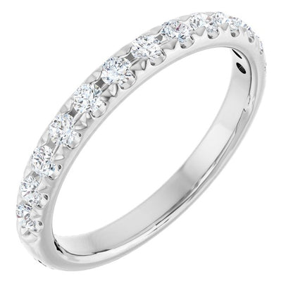 3/8 CTW Natural Diamond Band, 2.4