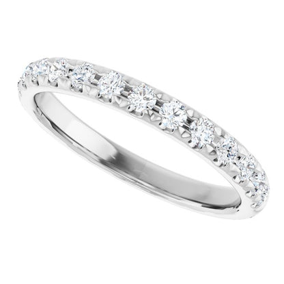 3/8 CTW Natural Diamond Band, 2.4