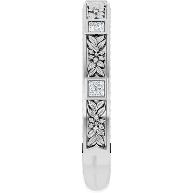 1/6 CTW Natural Diamond Anniversary Band, 3.31 mm, Style 2