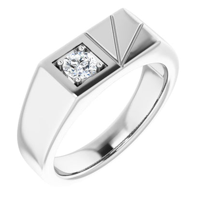 1/3 CT Natural Diamond Ring