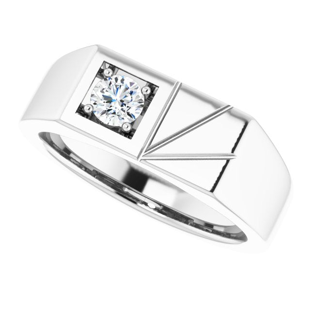 1/3 CT Lab-Grown Diamond Ring