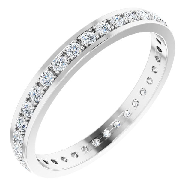 1/2 CTW Natural Diamond Eternity Band, 2.9 mm