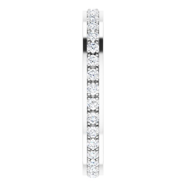 1/2 CTW Natural Diamond Eternity Band, 2.9 mm