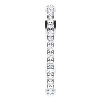 1/2 CTW Natural Diamond Eternity Band, 2.9 mm