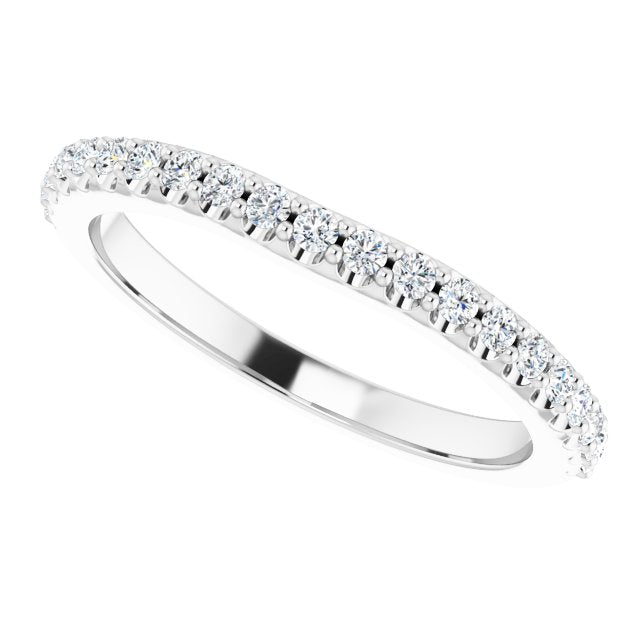 1/3 CTW Natural Diamond Band, 2.1