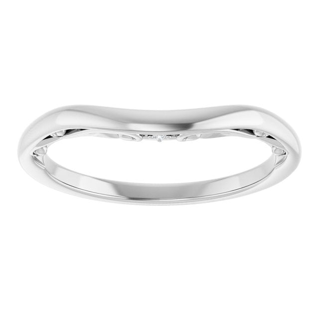 .01 CTW Natural Diamond Matching Band, 1.77 mm