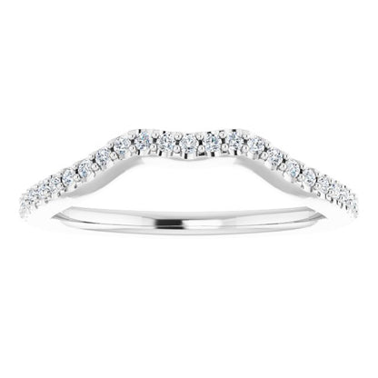 1/4 CTW Natural Diamond Matching Band, 1.81 mm