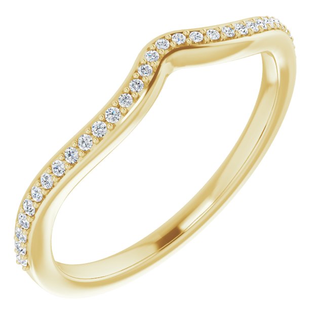 1/10 CTW Natural Diamond Band, 1.8 mm