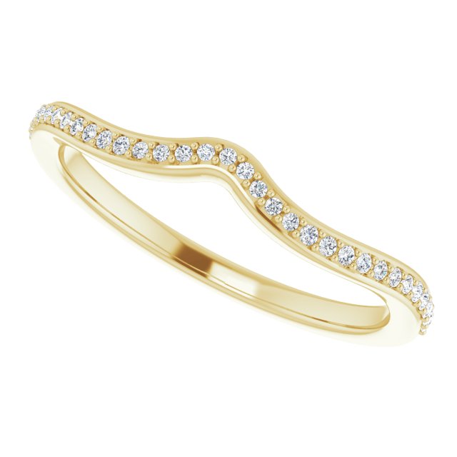 1/10 CTW Natural Diamond Band, 1.8 mm