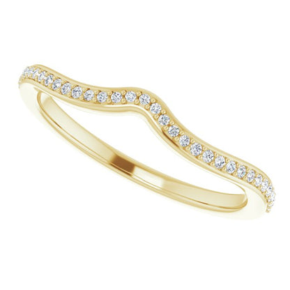 1/10 CTW Natural Diamond Band, 1.8 mm