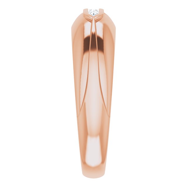 1/10 CTW Natural Diamond Band, 6.69 mm
