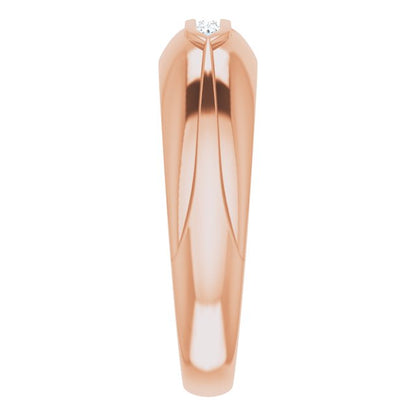 1/10 CTW Natural Diamond Band, 6.69 mm