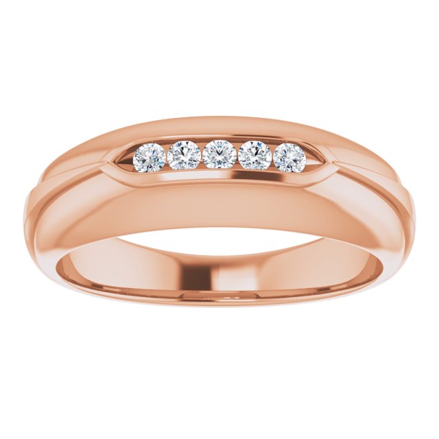 1/6 CTW Natural Diamond Band, 7 mm