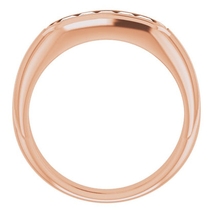1/2 CTW Natural Diamond Band, 7.5 mm