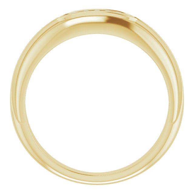 .08 CTW Natural Diamond Band, 6.5 mm