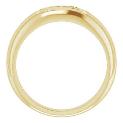 .08 CTW Natural Diamond Band, 6.5 mm