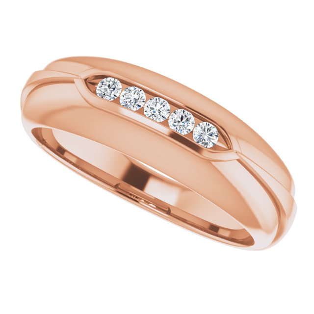 1/6 CTW Natural Diamond Band, 7 mm
