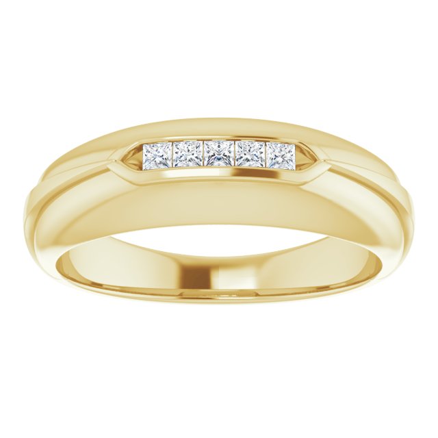 1/6 CTW Natural Diamond Band, 7 mm