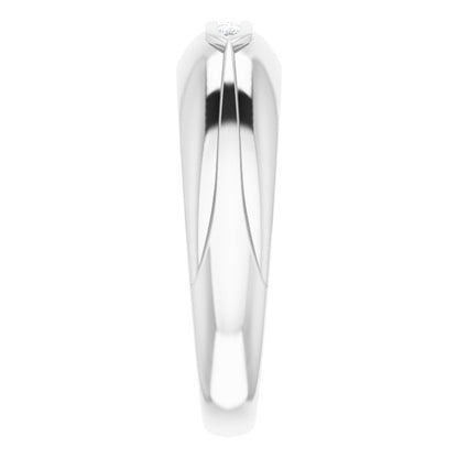 1/8 CTW Natural Diamond Band, 6.5 mm