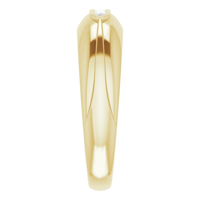 1/8 CTW Natural Diamond Band, 6.5 mm
