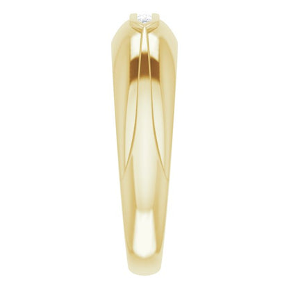 1/8 CTW Natural Diamond Band, 6.5 mm