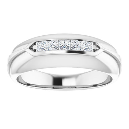 1/3 CTW Natural Diamond Band, 7.5 mm