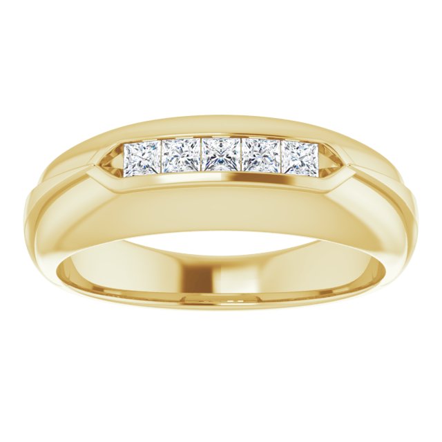 1/3 CTW Natural Diamond Band, 7.5 mm