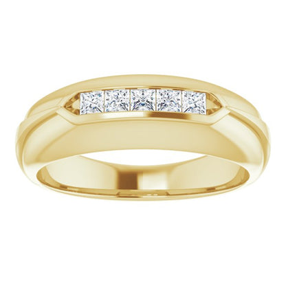 1/3 CTW Natural Diamond Band, 7.5 mm
