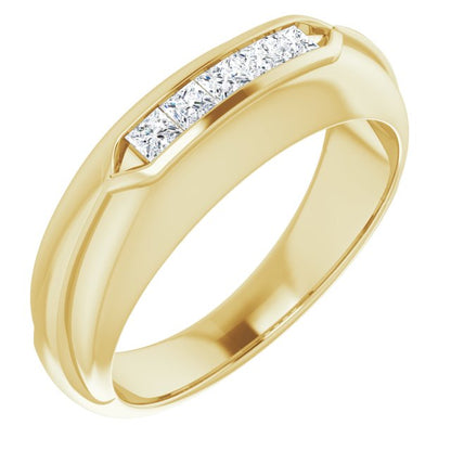 1/3 CTW Natural Diamond Band, 7.5 mm
