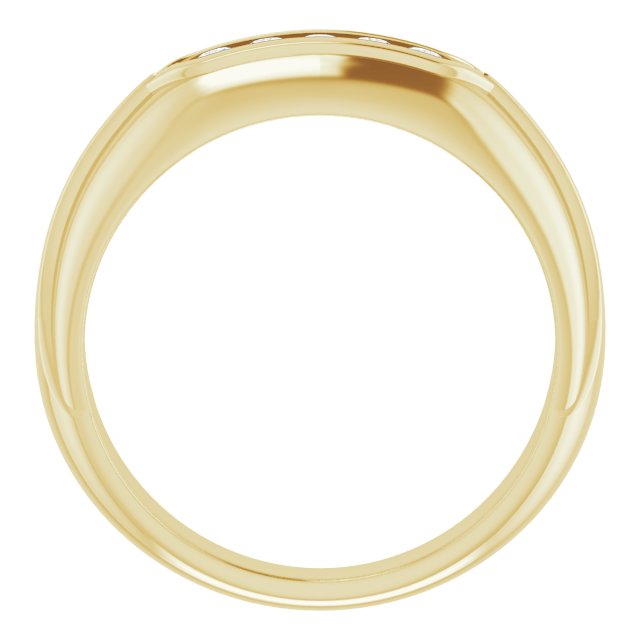 1/4 CTW Natural Diamond Band, 7.25 mm
