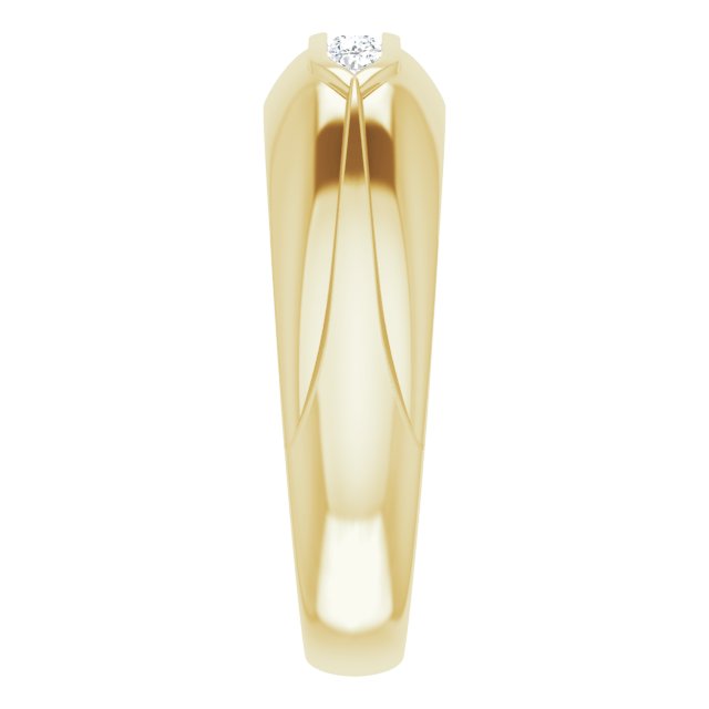 1/4 CTW Natural Diamond Band, 7.25 mm