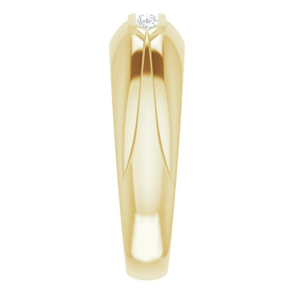 1/4 CTW Natural Diamond Band, 7.25 mm