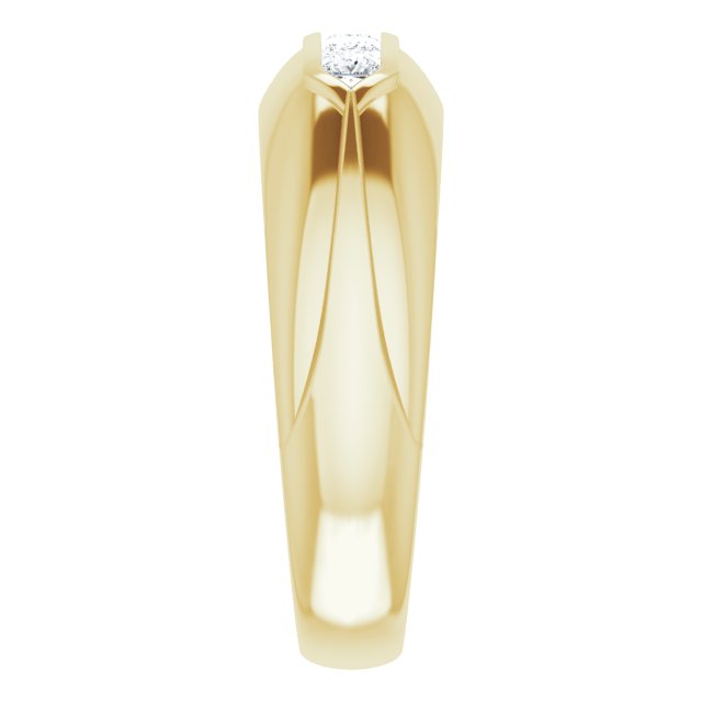 1/2 CTW Natural Diamond Band, 7.5 mm