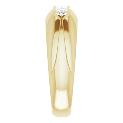 1/2 CTW Natural Diamond Band, 7.5 mm