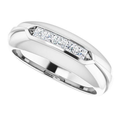 1/3 CTW Natural Diamond Band, 7.5 mm
