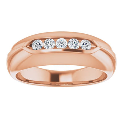 1/3 CTW Natural Diamond Band, 7.5 mm
