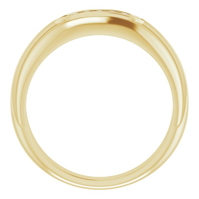 1/10 CTW Natural Diamond Band, 6.69 mm
