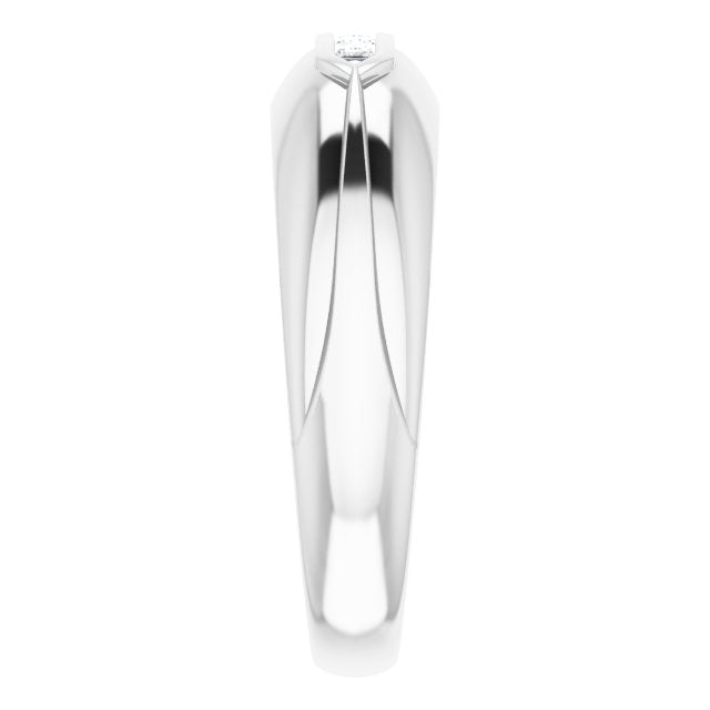 1/6 CTW Natural Diamond Band, 7 mm