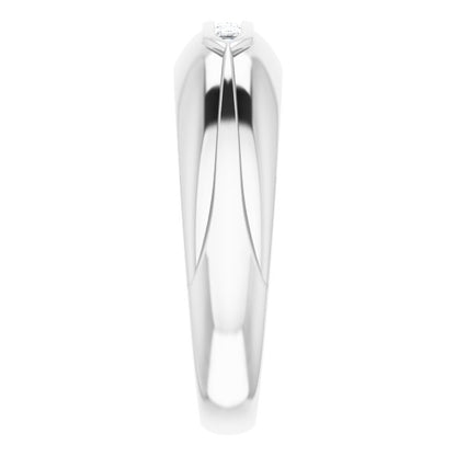 1/6 CTW Natural Diamond Band, 7 mm