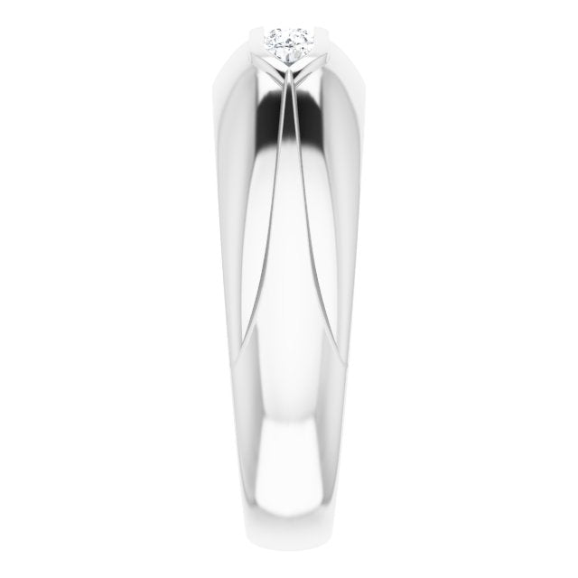 1/3 CTW Natural Diamond Band, 7.5 mm