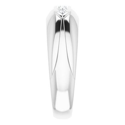 1/3 CTW Natural Diamond Band, 7.5 mm