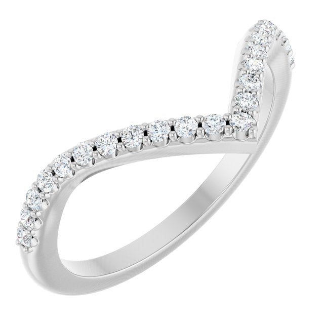 1/5 CTW Natural Diamond Band, 2.3 mm
